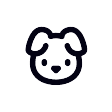 Dog friendly icon